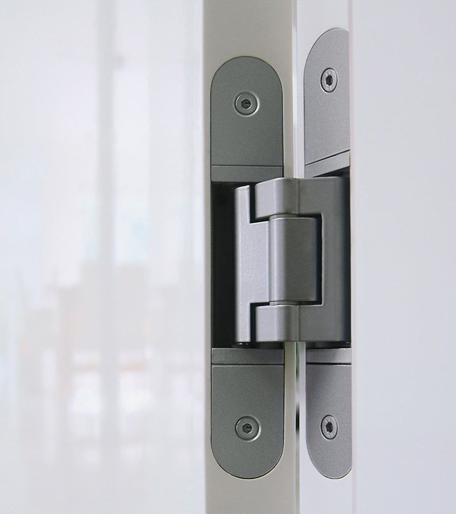 Tectus TE 340 3D for Residential and Heavy-Duty Doors – Satin Chrome (146)